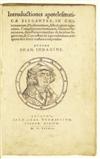 INDAGINE, JOANNES AB. Introductiones apotelesmaticae elegantes in chiromantiam, physionomiam, astrologiam naturalem [etc.]. 1582